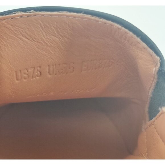 Greats Brooklyn Women's Wooster Wool/Leather Black Slip-on Shoes Size 7.5 US - Picture 8 of 8